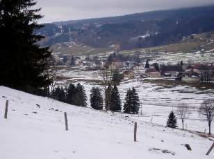 Les Verrières, village frontière