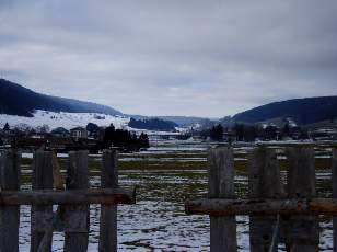 Les Verrières, village frontière