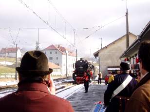 Commémoration 1 février 1871, l'armée du Général Bourbaki entre aux Verrières