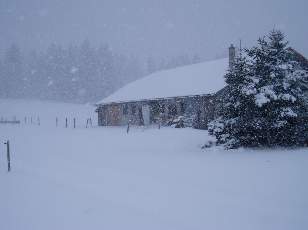 Tempête sur le Jura