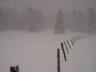 Tempête sur le Jura