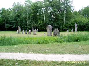Menhirs néolithique de Clendy