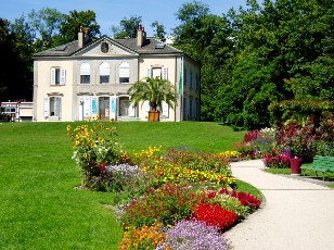 Jardin botanique au mois d'ao�t � Gen�ve