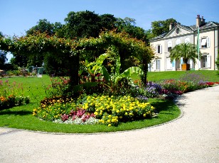 Jardin botanique au mois d'ao�t � Gen�ve