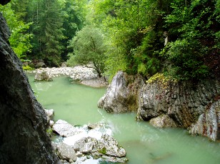 Les gorges de Jogne près de Broc