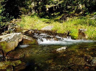 Montée au lac d'Ourrec