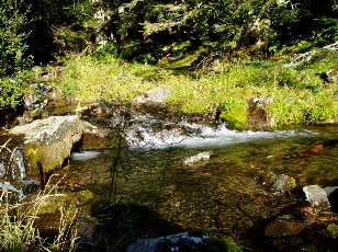 Montée au lac d'Ourrec