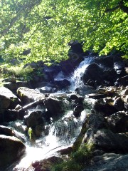 Le Pont d'Espagne, parc national des Pyrénées sur la commune de Cauterets