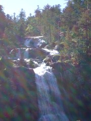 Le Pont d'Espagne, parc national des Pyrénées sur la commune de Cauterets