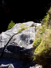 Le Pont d'Espagne, parc national des Pyrénées sur la commune de Cauterets