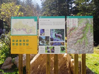 Le Pont d'Espagne, parc national des Pyrénées sur la commune de Cauterets