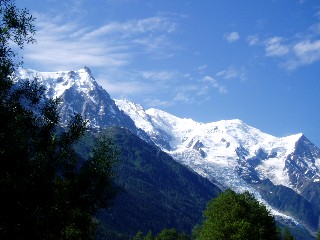 La beauté du Mont-Blanc