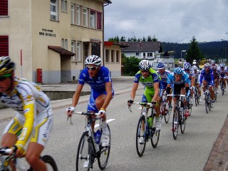 Passage du Tour de France 2009 à L'Auberson, étape Pontarlier-Verbier